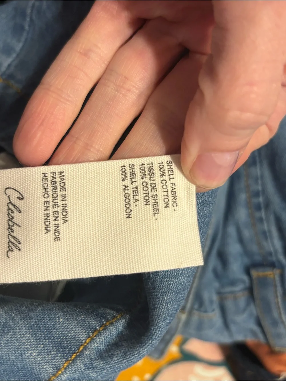 Cleobella Sullivan Short in Light Denim